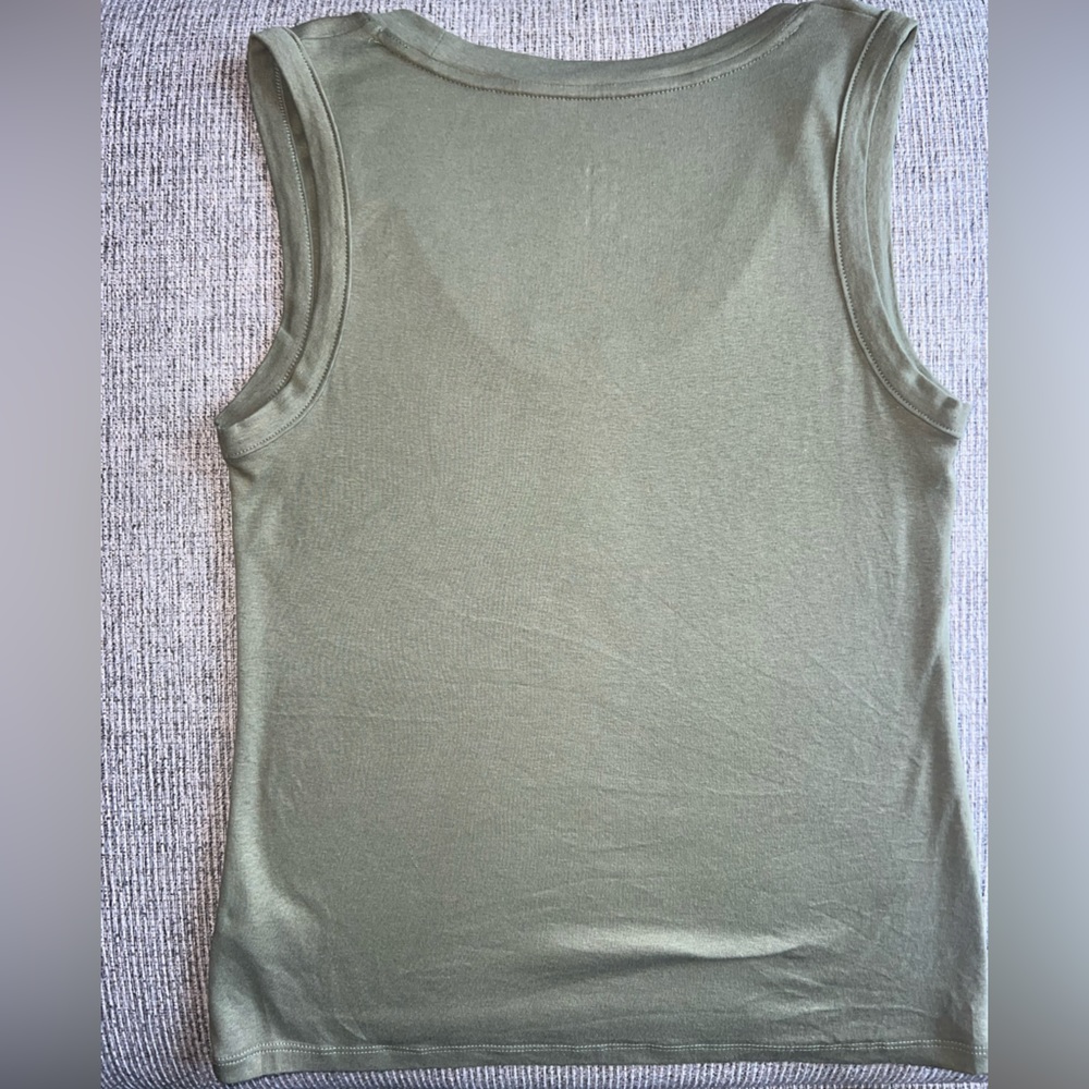 Green Muscle Tank - Picture 2 of 5